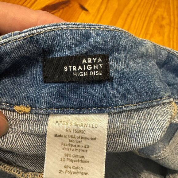 Veronica Beard Arya High Rise Straight Jeans in Nova Women’s SZ 28 - Picture 10 of 12